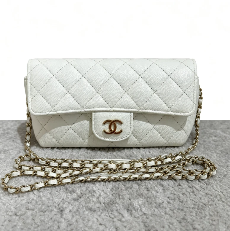 CHANEL Crossbody White Bags & Handbags for Women for sale | eBay