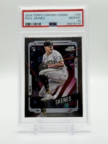 2024 Topps Cosmic Chrome Paul Skenes #30 (RC) PSA 10