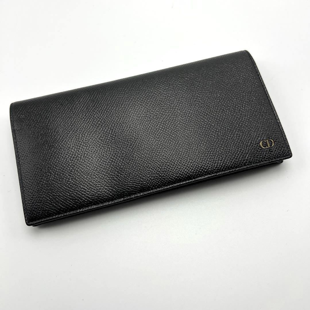 Christian Dior Elegant Leather Bifold Wallet for Men - Pre-Owned
