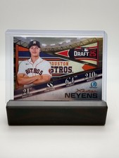 Xavier Neyens 2025 Bowman Draft - Draft Night Chrome Insert
