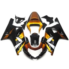 Fairings Kit for Suzuki GSXR600 GSXR750 2000 - 2003 01 03 Body Kit Orange Black