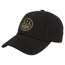 Beretta Waxed Cotton Hat, Olive Green, Water-Resistant BC092025330706 