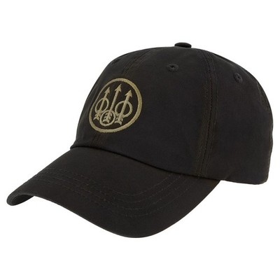 Beretta Waxed Cotton Hat, Olive Green, Water-Resistant (BC092025330706)