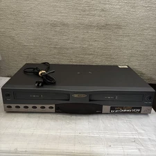 GO-VIDEO DDV9475 Hi-Fi Dual Deck VHS VCR Recorder Player Tape Copier NO REMOTE!