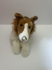 Animal Alley Toys R US Plush Border Collie Dog Lassie T6