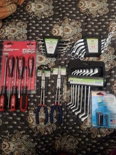 Assorted Milwaukee,  Pittsburgh Tools