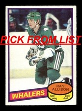 1980-81 O-Pee-Chee OPC Hockey 4-301 EX/EX+ Pick From List All PICTURED vv2