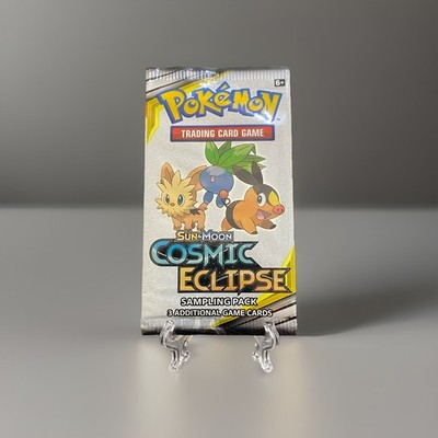 Pokémon Sun & Moon Cosmic Eclipse Sampling Pack - 3 Card Pack NEW Factory Sealed