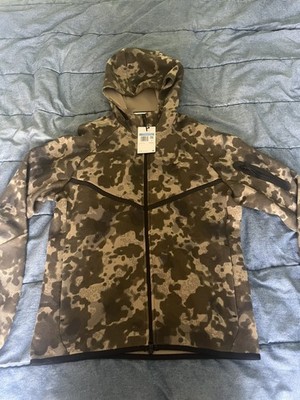 Nike Tech Mens Dri-FIT Woven Camo Windrunner Jacket Sz M NWT New HV0979-210