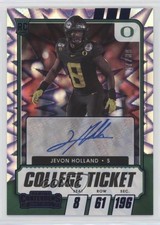 2021 Panini Contenders Draft Picks College Ticket 27/39 Jevon Holland Auto 0c3