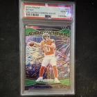 2024 Panini Prizm Fireworks Bo Nix #23 Green Wave Prizm RC PSA GEM MT Broncos