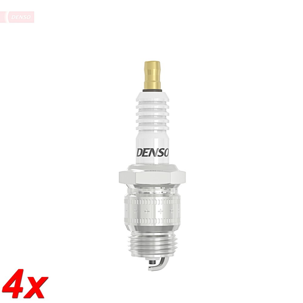 DENSO 4x Spark Plug For FORD Transit 77-86 90098-16735