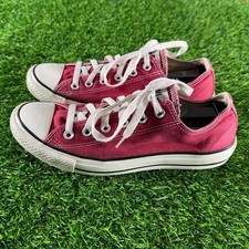 Vintage Converse Chuck Taylor All Star Low Top Maroon Made in USA