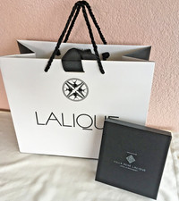 Villa Ren&eacute; Lalique, Einkauftasche,Geschenktasche und kleine  Geschenkbox
