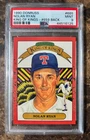 1990 DONRUSS BASEBALL #665 NOLAN RYAN KING OF KINGS - #649 BACK PSA MINT 9