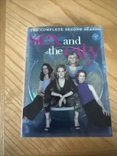Sex and the City: The Complete Second 2nd Season (DVD, 2001, 3-Disc Set) Sealed