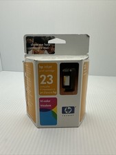 New Genuine HP 23 Tri-Color Ink Cartridge Expired Sealed