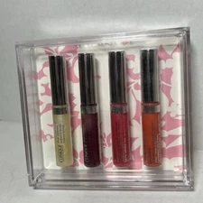 Clinique lipgloss Candy Gloss wear Set COSMIC PINK, Sun Burst, & Sheer Shimmers