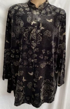 women's notations tops, sz IX