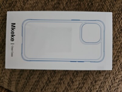 Mkeke Iphone 13/14 Slim Design Case-BKG Clear Case