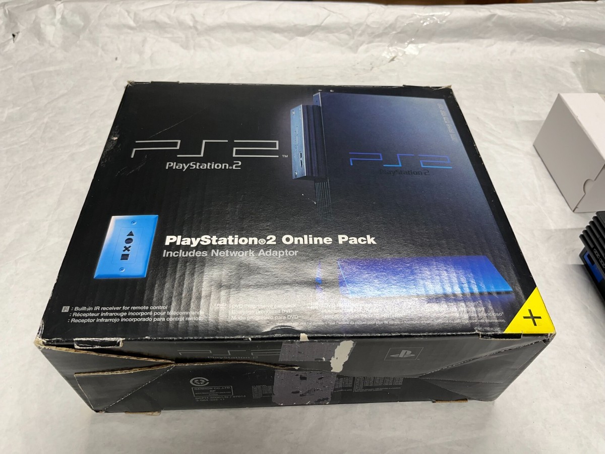 Sony Playstation 2 Online Pack PS2 Console System 50001/N Sony Playstation 2 Online Pack PS2 Console System 50001/N