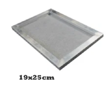 7.5x10in  (19x25cm)  Aluminum Alloy Frame 80Mesh for Screen Printing Brand New