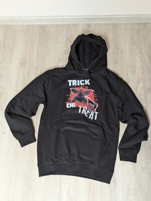 The Stranger Things Kapuzen Pullover Hoodie Netflix Gr. S Schwarz