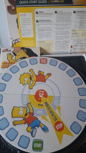 THE SIMPSONS SCENE IT DELUXE EDITION GREAT DVD BOARD GAME BY SCREEN LIFE GAMES - Picture 3 of 3