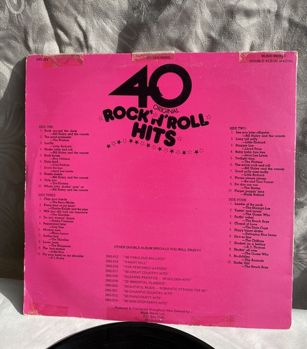 40 Rock ‘N’ Roll hits 2 record set LP - Foto 6 di 7
