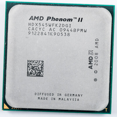 AMD Phenom II X2 545 HDX545WFK2DGI AM3 Callisto 3GHz Quad Core Processor 
