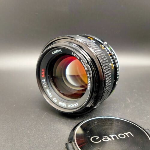 "O"  " N MINT +" Canon FD 55mm f1.2 SSC 35mm Film Camera Lens for F-1 AE-1 JAPAN - 第 1/12 張圖片
