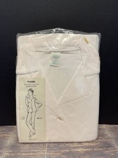 Vintage Unbranded Size 34 Pink Pajama Set Sleepwear Long Sleeve Old Stock USA