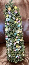 Pottery Barn Lit Easter Egg Bauble Tree New wo box