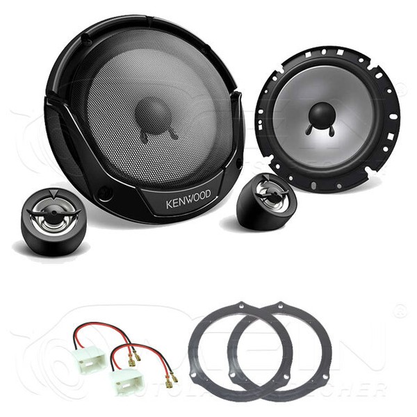Kenwood Lautsprecher FüR Ford Ranger Ab 2012 Front TüR Vorn 2-Wege 300W #A4FU-image