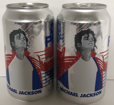 2) Michael Jackson Diet Pepsi Cans | eBay