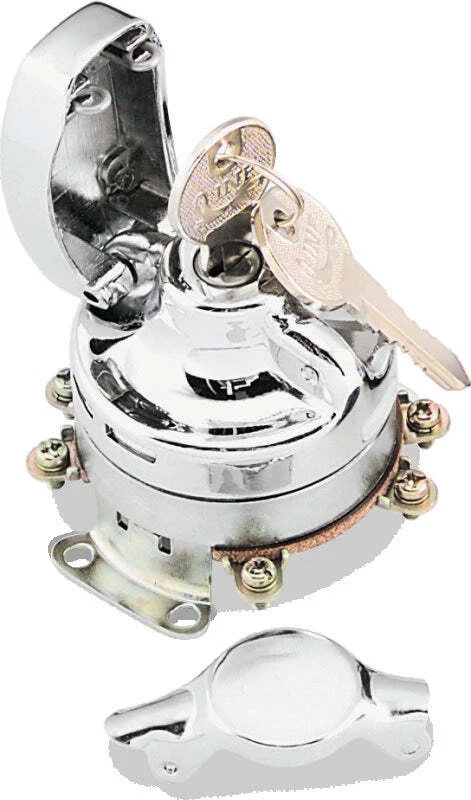 Twin Power Fits 73-95 FL and Softail Electronic Fat Bob Ignition Switch Replaces - Image 2 of 2