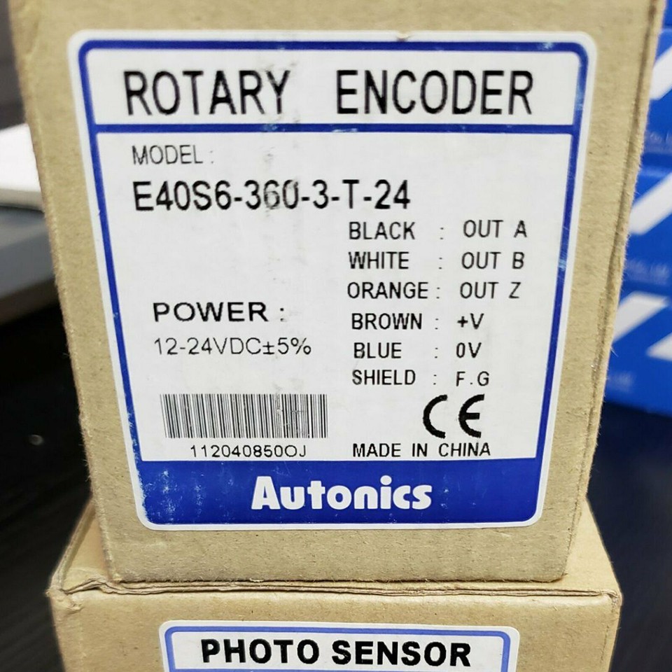 Autonics E40S6-360-3-T-24 Rotary Encoder New One E40S63603T24 | eBay