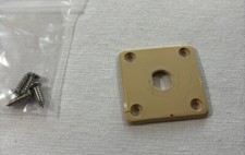 Epiphone Les Paul 1960 2010 tributo uscita chitarra jack plate crema con HW