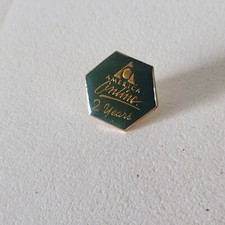 America Online AOL 2 Year Service Lapel Pin - Vintage Internet Computer ~