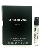 KENNETH COLE FOR HIM Eau De Toilette Spray VIAL 0.05 Oz / 1.5 ml SAMPLE 12 Piece
