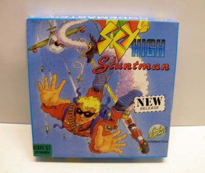 RARE SkyHigh Stuntman by Code Masters for Atari ST