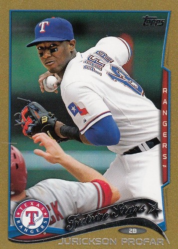 2014 Topps Mini GOLD PARALLEL Texas Rangers #/63 Rookie/Stars You Pick