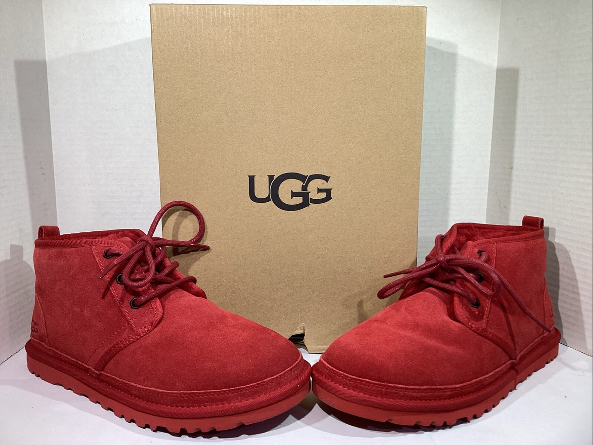 UGG Women’s Size EU 40 Samba Red Neumel Lined Winter Ankle Boots AJ-36