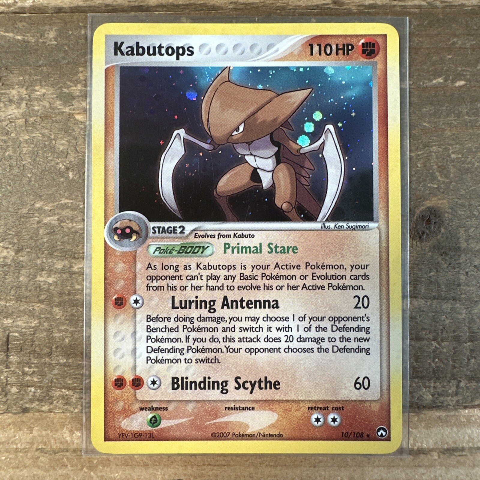 Pokemon TCG Kabutops 10/108 Power Keepers Holo Rare NM/Mint