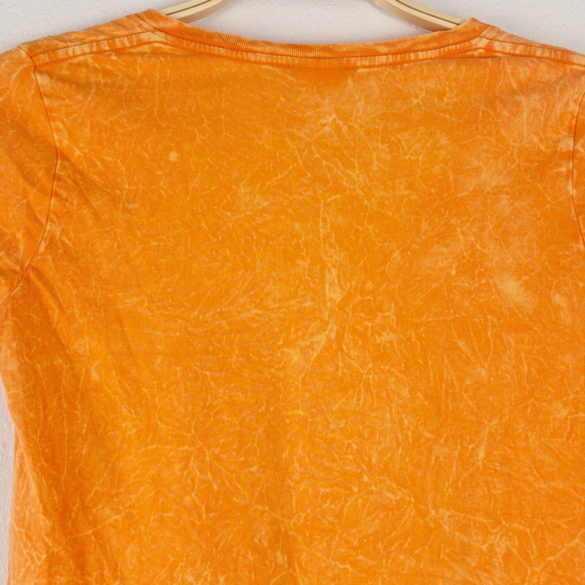 EMI Women's Size S Short Sleeves Orange Cotton Tee | eBay