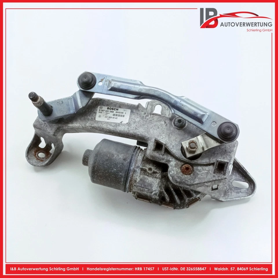 MERCEDES BENZ S-KLASSE W221 S350 4MATIC Wischermotor links 2218204342 3397021044 - Imagem 2 de 4