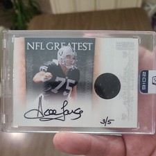 /5 2016 Panini Honors Howie Long National Treasures NFL Greatest /5