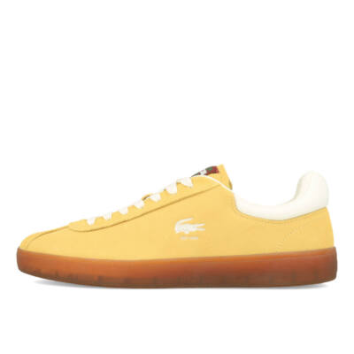 Lacoste Baseshot 124 1 SMA Herren Yellow Gum Sneaker Halbschuhe gelb