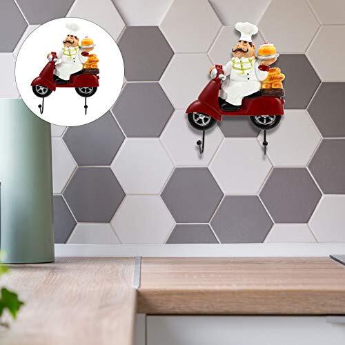 Fat Chef Hooks Decor Chef Hook Hanger Kitchen Wall Hanger Apron Hook