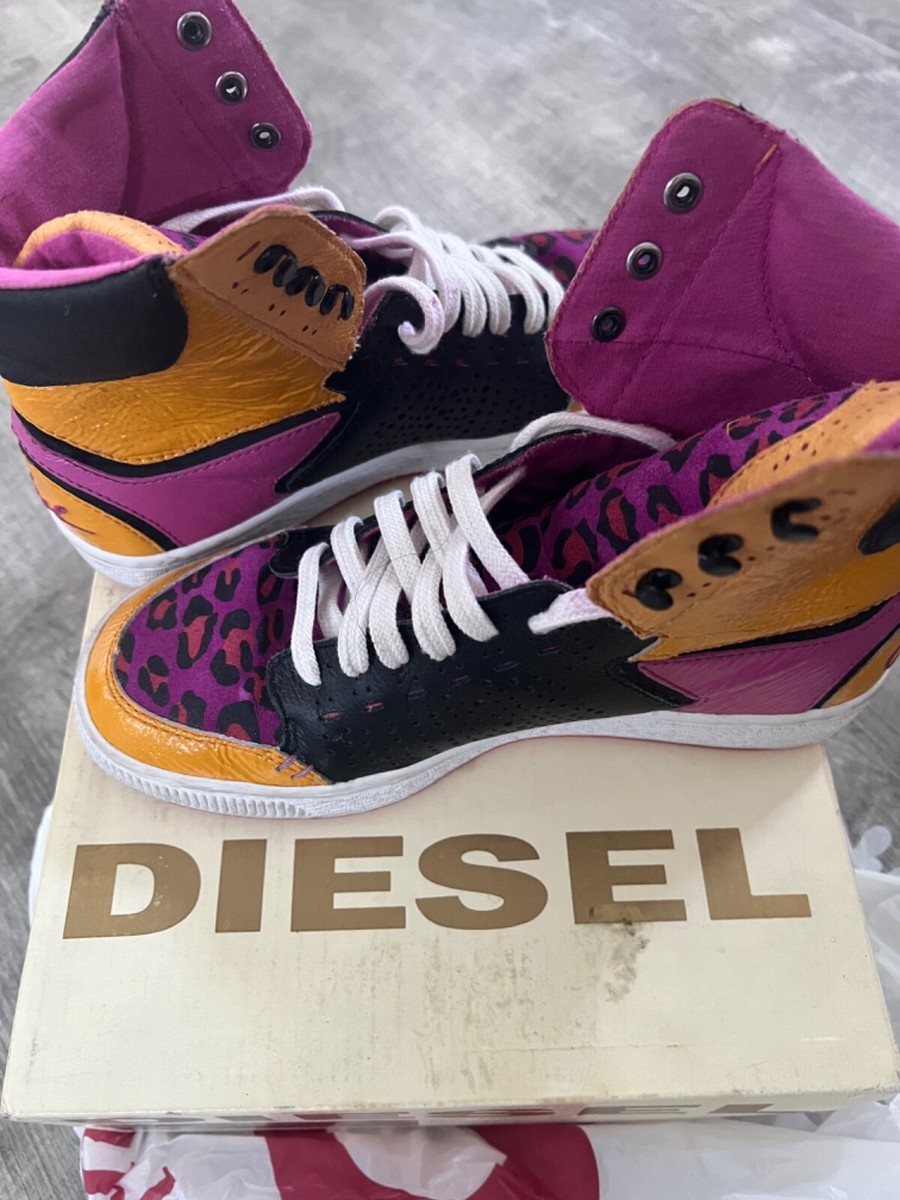 テルミーさゆ1014です。 🔥Diesel Women's Flash Back-Memory W Lace Up Sneaker SIZE US